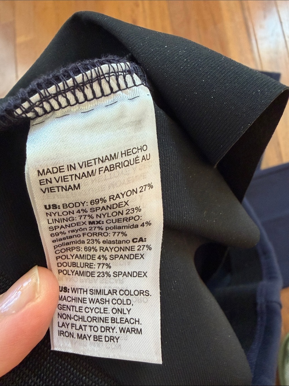 Chico's Navy Pull-On Pants with Elastic Waistband Bundle - Picture 6 of 8